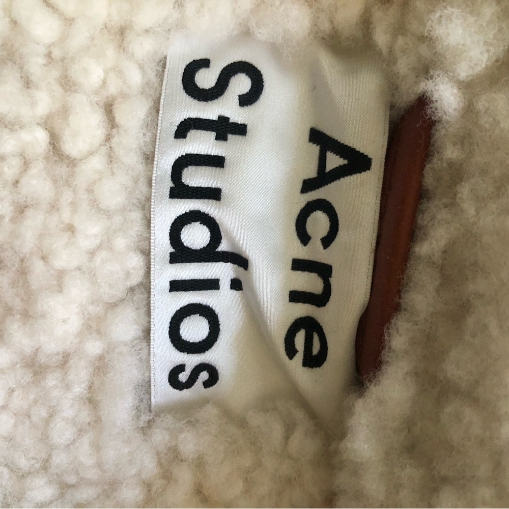 Acne studios shearling jacket - Picture 8 of 11